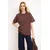 Trendyol Milla Ženska majica TWOSS23TS00040, Braon