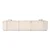 Atelier del Sofa Trosed Lora 108x65x303cm Krem