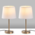 Opviq Set Stonih lampi 5101, 21x21x39 cm, IP20, 2 komada, Bela