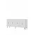 Hanah Home komoda Ayshe 180, 180 cm, bela / srebrna
