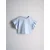 The Set Majica modra/marine/svetlo modra/bela