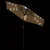 Vrtni suncobran s čeličnom šipkom LED smeđesivi 225x225x212 cm