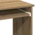 Radni stol s policama boja hrasta artisan 84x40x78 cm drveni