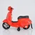 Električna Vespa skuter za decu, Crvena