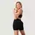 GymBeam Women‘s NEO Seamless Shorts Black