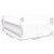 Vidaxl Box spring postelja z vzmetnico temno siva 140x200 cm žamet