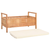 Den Klop s prostorom za shranjevanje 93x49x49 cm trdna oreho