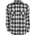 Moška srajca URBAN CLASSICS - karirasti flanel - TB297-črna/bela