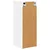 TV zidni ormar Zidne Bijelo 30 x 31 x 80 cm Konstruirano drvo
