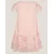 Monsoon Children Haljina za devojčice Heart mesh trapeze, Roze