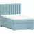 Boxspring postelja Bunny - 90x200 cm - tkanine Cloud
