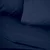 Tonne Marie - Tamnoplava Ranforce Super King Fitted Sheet