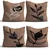 Aberto Design Set dekorativnih jastučnica ASR-plw4-16, 43 x 43 cm, 4 komada, Višebojne