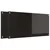 Kuhinjski zid 2 pcs Crna 100 x 50 cm Staklo otporno na udarce
