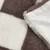 Bela/temno rjava odeja 130x170 cm Cosy Soft Checkerboard – Catherine Lansfield