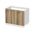 Hanah Home kuhinjski element Minar 4150, 100 cm, beli / dore