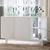 Hanah Home set nameštaja za dnevnu sobu Ravello, beli / beli mermer