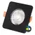 Ecolite LED-YL202/7W/CCT/CR - LED ugradna stropna svetiljka KENT LED/3/5/7W/230V crna