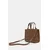 Torbica Tommy Jeans rjava barva, AW0AW17870