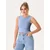 Sinsay - Crop top - bledoplavo