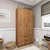 Hanah Home Garderober Atlas 1600-51, 90x183x45 cm, Smeđi