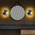 Opviq Yosma 13641 Zidna lampa, Srebrna