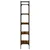 Regal za knjige 5 razina boja hrasta 56 x 31,5 x 174 cm drveni