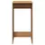 Barski stol siva boja hrasta 51x50x103,5 cm konstruirano drvo