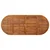 Vrtni blagovaonski stol 220 x 90 x 75 cm masivno bagremovo drvo