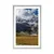 Plakat s paspartujem veličastna gorska pokrajina - 40x60 no frame