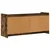 TV ormar 102 x 33 x 47 cm Dimljeni hrast Konstruirano drvo