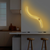 LED stenska svetilka v zlati barvi Uyan – Opviq lights