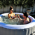 Prenosni napihljivi Bubble Spa jacuzzi črna Ben