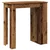 Barski stol sa policom za odlaganje Staro drvo 102x50x103,5 cm