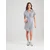 VERO MODA Dolga srajca VMBUMPY modra/bela