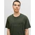 JACK & JONES Majica JJEStar temno zelena/bela