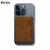 Magnetna mini denarnica za iPhone/étres/Smart/rjava