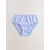 Next Spodnjice moder denim/svetlo lila/naravno bela