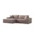 ATELIER DEL SOFA Ugaona garnitura Pirlo Corner Left Brown