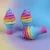 Polymaker Panchroma™ PLA Gradient Matte Pastel Rainbow - 1,75 mm/1000 g