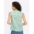 heine Bluza  modra / apno / pastelno zelena