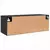 Ormar za Zid Crni hrast 100 x 36.5 x 35 cm Konstruirano drvo