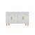 Hanah Home Konzola Roger, 120x73,6x29,6 cm, Bela