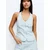 Pull&Bear Top pastelno modra/svetlo modra/off-bela