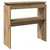 Konzolni stol Artisan hrast 80x30x80 cm konstruirano drvo