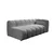 Atelier del Sofa Ugaona garnitura na razvlačenje N-Line Left, 265 x 185 x 95 cm, Siva
