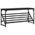 Stalak za cipele crni 90 x 30 x 45 cm od konstruiranog drva