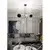 Luster na sajli IDEA 4xE27/15W/230V crna