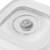 Square food container, plastic, 10.7 x 10.7 x 7.6 cm, 0.32L, Cube -