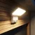 LED Spoljašnje zidno svetlo sa senzorom LED/18W/230V IP44 belo